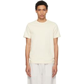Merz b. Schwanen Merz b. Schwanen Off-White 215 Loopwheeled Classic Fit T-shirt