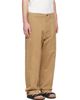 Merz b. Schwanen Merz b. Schwanen Tan 1920s Cotton Twill Worker Chino Trousers - 2