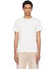 Merz b. Schwanen Merz b. Schwanen White 215 Loopwheeled Classic Fit T-shirt - 1