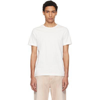 Merz b. Schwanen Merz b. Schwanen White 215 Loopwheeled Classic Fit T-shirt