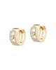 Messika Messika 18K Gold Move Noa Diamond Pave Hoop Earrings, 0.30 tcw - 2