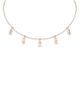 Messika Messika 18K Gold Move Uno Diamond Drop Pendant Adjustable Choker Necklace, 0.20 tcw - 1