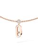 Messika Messika 18K Gold Move Uno Diamond Drop Pendant Adjustable Choker Necklace, 0.20 tcw - 3