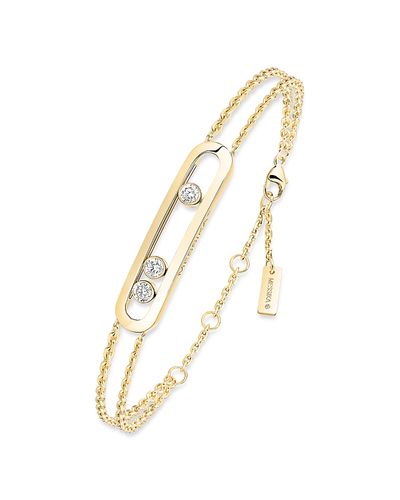 Messika Messika 18K Yellow Gold Diamond Move Classique Bracelet