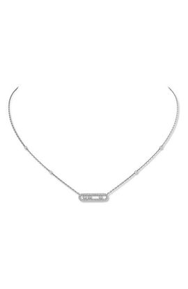 Messika Messika Baby Pavé Move Pendant Necklace