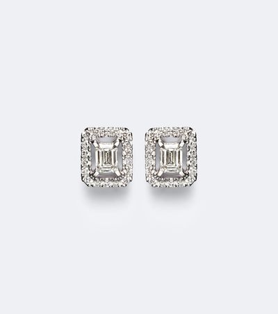 Messika Messika Joy 18kt white gold earrings with diamonds