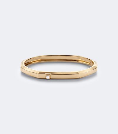 Messika Messika Moderniste 18kt gold bracelet with diamond