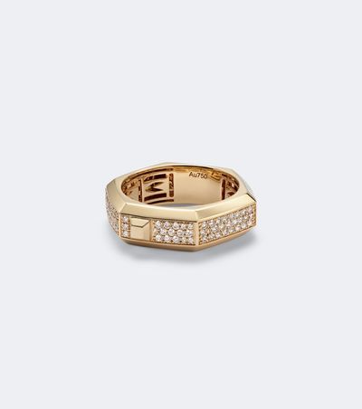 Messika Messika Moderniste 18kt gold ring with diamonds