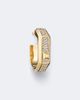 Messika Messika Moderniste 18kt gold single hoop earring with diamonds - 1