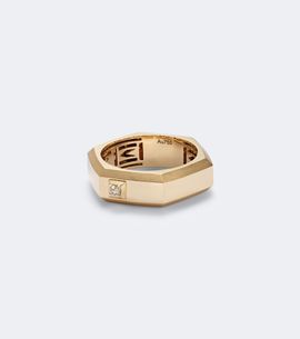 Messika Messika Moderniste Medium 18kt gold ring with diamond