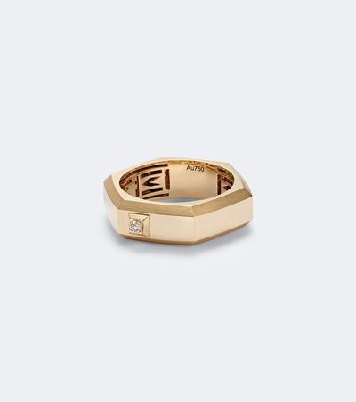 Messika Messika Moderniste Medium 18kt gold ring with diamond