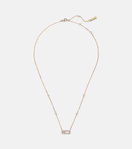 Messika Messika Move Uno 18kt gold necklace with diamonds