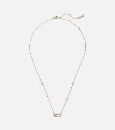Messika Messika Move Uno 18kt gold necklace with diamonds