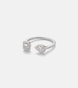 Messika Messika My Twin 18kt white gold ring with diamonds
