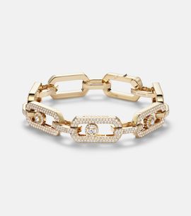 Messika Messika So Move 18kt gold chain bracelet with diamonds