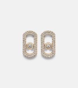 Messika Messika So Move 18kt gold earrings with diamonds
