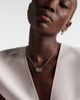Messika Messika So Move 18kt white gold chain necklace with diamonds - 2