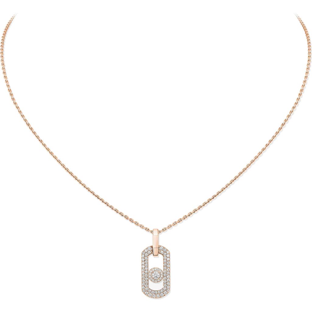 Messika Messika So Move Diamond Pavé 18K Gold Necklace