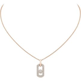 Messika Messika So Move Diamond Pavé 18K Gold Necklace