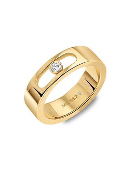 Messika Women's 18K Yellow Gold & Diamond Wedding Band