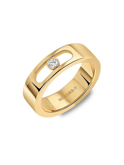 Messika Women's 18K Yellow Gold & Diamond Wedding Band
