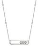Messika Women's Move Classic 18K White Gold & Diamond Necklace - 3