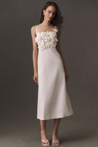 Mestiza Esperanza Appliqué Midi Dress