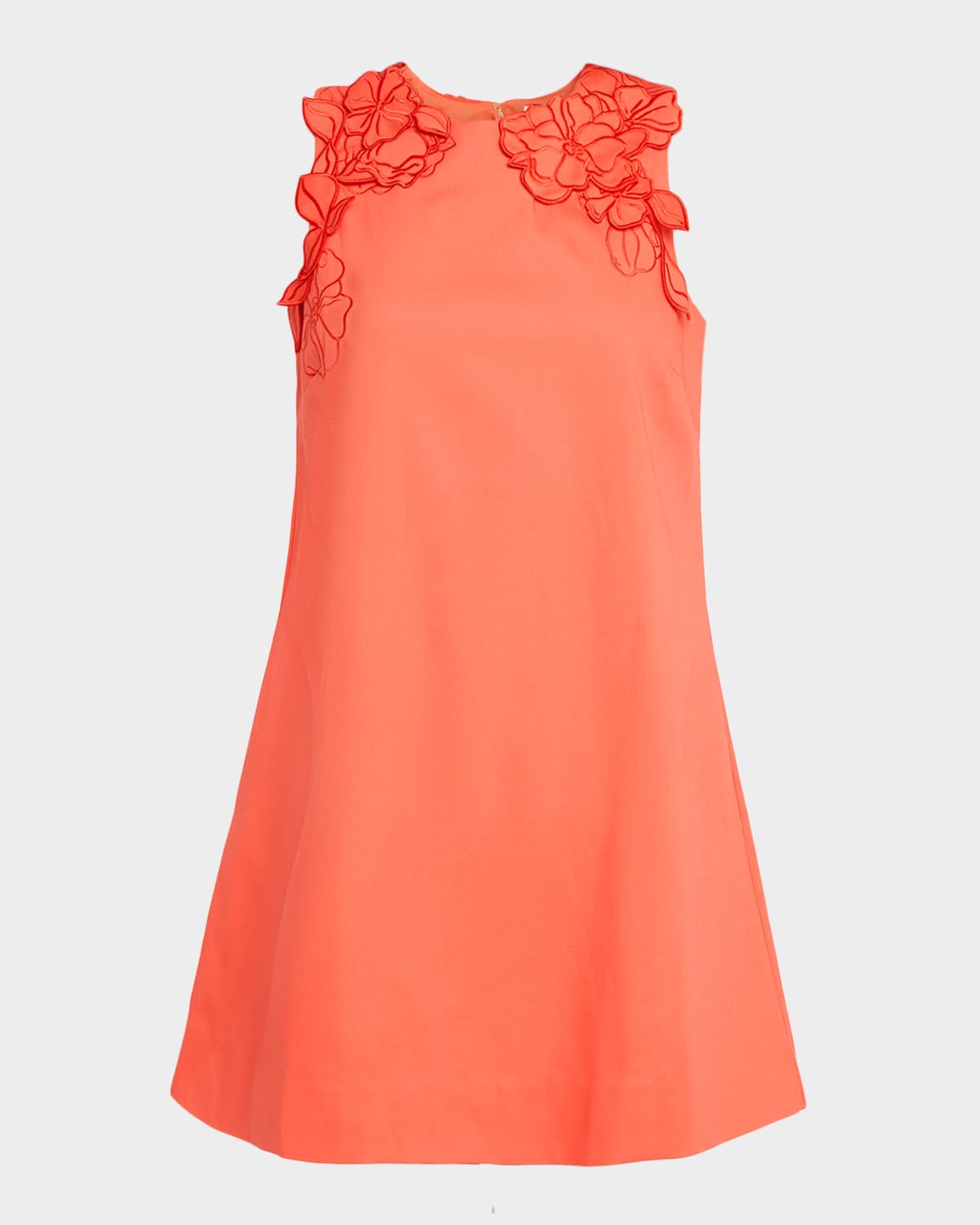 Mestiza New York Juniper Floral Applique Mini Shift Dress