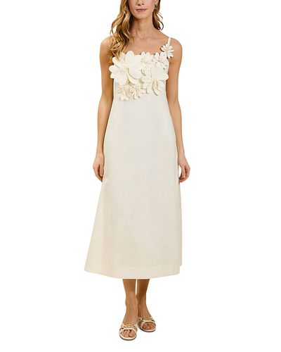 Mestiza New York Mestiza New York Esperanza 3D Floral Midi Dress