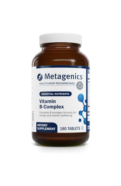 Metagenics Metagenics Active Vitamin B-Complex Energy and Stress Support Supplement 180 Tablets