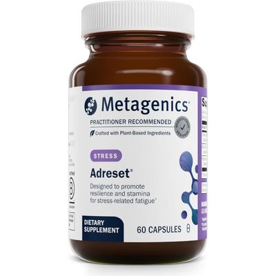 Metagenics Metagenics Adreset Adaptogen Formula Stress Resilience Capsules 60 Capsules