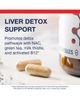 Metagenics Metagenics AdvaClear Daily Detox Support Supplement Capsules 126 Capsules - 4