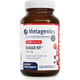 Metagenics Metagenics CoQ10 ST-100 Heart Energy Antioxidant Support Softgels 120 Softgels