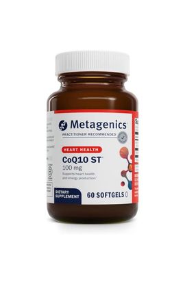 Metagenics Metagenics CoQ10 ST-100 Ubiquinone Heart Energy Antioxidant Support 60 Softgels 