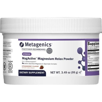 Metagenics Metagenics MagActive Calming Magnesium Relax Powder Supplement