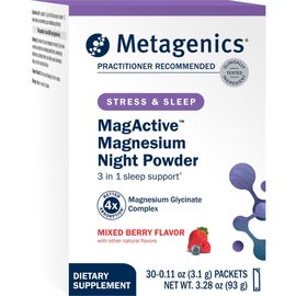 Metagenics Metagenics MagActive Magnesium Night Powder 30 Packets