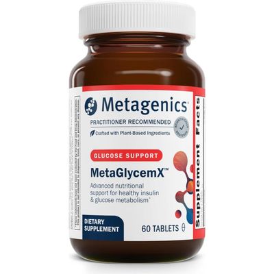 Metagenics Metagenics MetaGlycemX Carbohydrate Metabolism Support Supplement 60 Count
