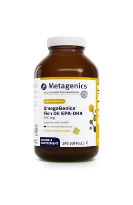 Metagenics Metagenics OmegaGenics High Potency EPA-DHA Fish Oil Supplement 240 Softgels