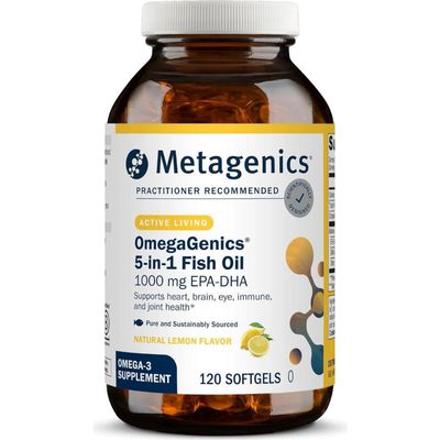 Metagenics Metagenics OmegaGenics High Potency Omega-3 Fish Oil Supplement