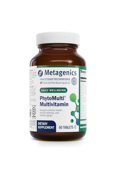 Metagenics Metagenics PhytoMulti Comprehensive Daily Multivitamin Supplement Without Iron 60 Tablets