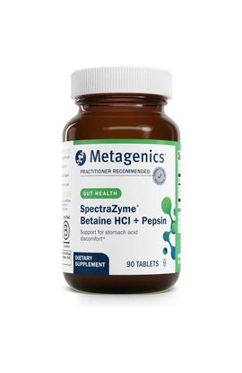 Metagenics Metagenics SpectraZyme Digestive Support Capsules with Betaine HCl and Pepsin 90 Capsules