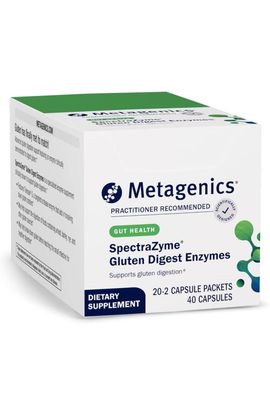 Metagenics Metagenics SpectraZyme Gluten Digest Enzyme Capsules 40 Capsules
