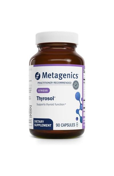 Metagenics Metagenics Thyrosol Thyroid Support Supplement with Zinc Selenium and Rhodiola 90 Capsules