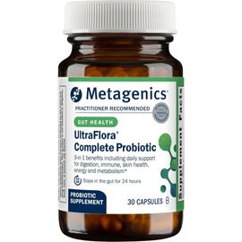 Metagenics Metagenics UltraFlora Complete Multi-Strain Probiotic 30 Capsules