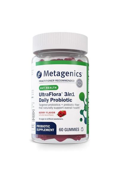 Metagenics Metagenics UltraFlora Daily Probiotic and Postbiotic Gummies 60 Gummies