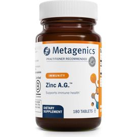 Metagenics Metagenics Zinc A.G. Highly Absorbable Immune Support Supplement Tablets 180 Tablets