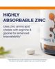 Metagenics Metagenics Zinc A.G. Highly Absorbable Immune Support Supplement Tablets 180 Tablets - 4