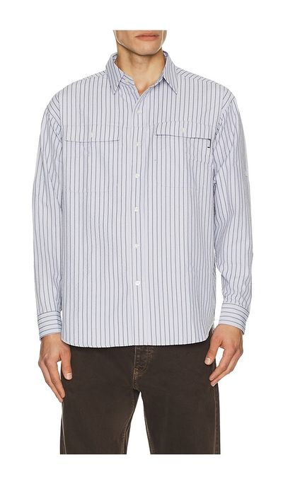 Metalwood Studio Metalwood Studio Seersucker Fishing Shirt