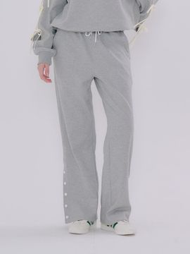 METAPHER MET Button Banding Sweatpants grey