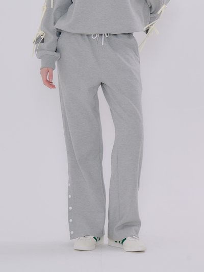 METAPHER MET Button Banding Sweatpants grey
